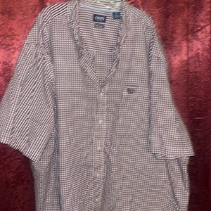 Chaps 4XB Button down tee shirt.